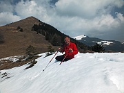 Salita al MONTE COLOMBINA (1459 m.) da Bossico il 3 aprile 2013